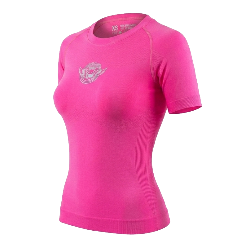 T-shirt termo pink noise bok.png
